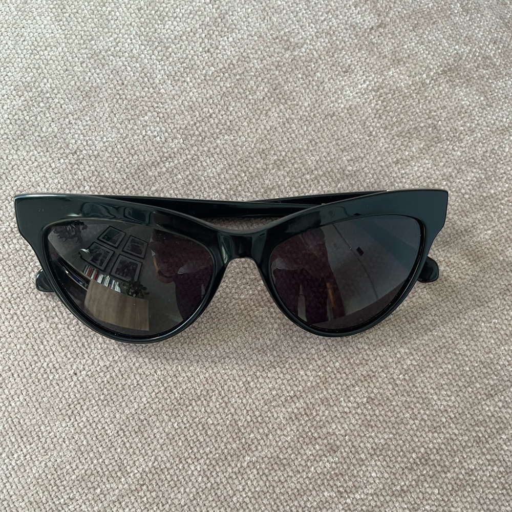 Zac Posen Black Cat Eye Women’s Sunglasses